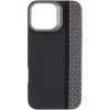 TPU чохол Pixel Craft with MagSafe для Apple iPhone 17 (6.3") Carbon Line
