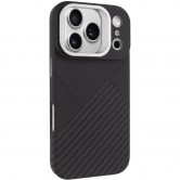 TPU чехол для iPhone 18 Pro / iPhone 17 Pro Pixel Craft with MagSafe Graphite Flow