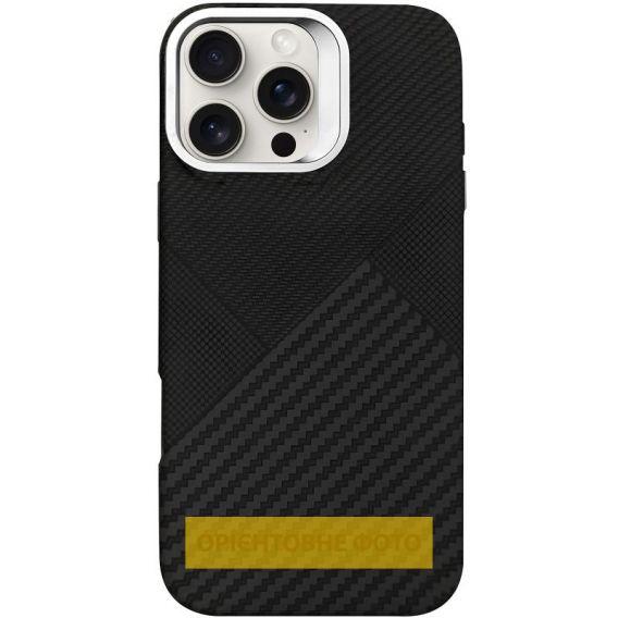 TPU чохол Pixel Craft with MagSafe для iPhone 17 Pro Max, Graphite Flow