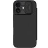 Шкіряний чохол-книжка Nillkin Qin Pro Camshield для Apple iPhone 17, Black