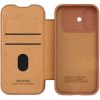 Шкіряний чохол-книжка Nillkin Qin Pro Camshield для Apple iPhone 17, Brown