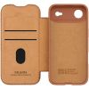 Шкіряний чохол-книжка Nillkin Qin Pro Camshield для Apple iPhone 17 Air, Brown
