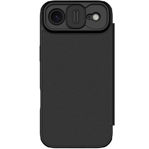 Шкіряний чохол-книжка Nillkin Qin Pro Camshield для Apple iPhone 17 Air, Black