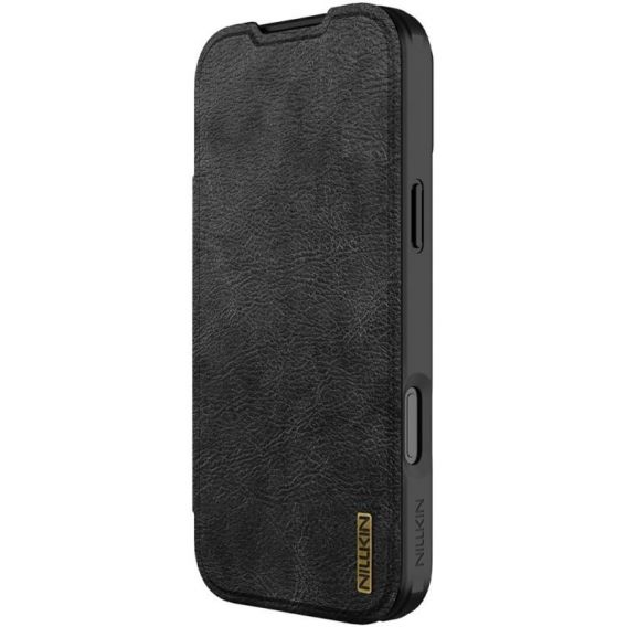 Шкіряний чохол-книжка Nillkin Qin Pro Camshield для Apple iPhone 17 Pro, Black