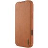 Шкіряний чохол-книжка Nillkin Qin Pro Camshield для iPhone 17 Pro Max, Brown