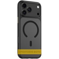 TPU+PC чехол Blueo Skin Friendly Frosted with MagSafe для Apple iPhone 17 (6.3) Черный