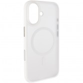 Чехол для iPhone 17 Blueo Skin Friendly Frosted Magnetic Fit, TPU + PC, Белый / White Чехол для iPhone 17 Blueo Skin Friendly Frosted Magnetic Fit, TPU + PC, Белый / White