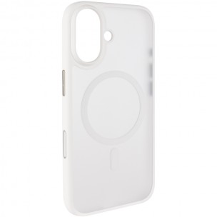 Чохол для iPhone 17 Blueo Skin Friendly Frosted Magnetic Fit, TPU + PC, Білий / White Чохол для iPhone 17 Blueo Skin Friendly Frosted Magnetic Fit, TPU + PC, Білий / White