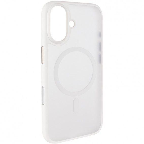 Чохол для iPhone 17 Blueo Skin Friendly Frosted Magnetic Fit, TPU + PC, Білий / White