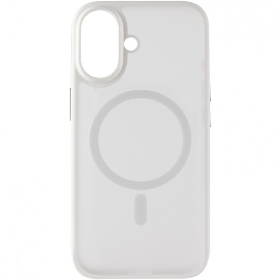 Чохол для iPhone 17 Blueo Skin Friendly Frosted Magnetic Fit, TPU + PC, Білий / White Чохол для iPhone 17 Blueo Skin Friendly Frosted Magnetic Fit, TPU + PC, Білий / White