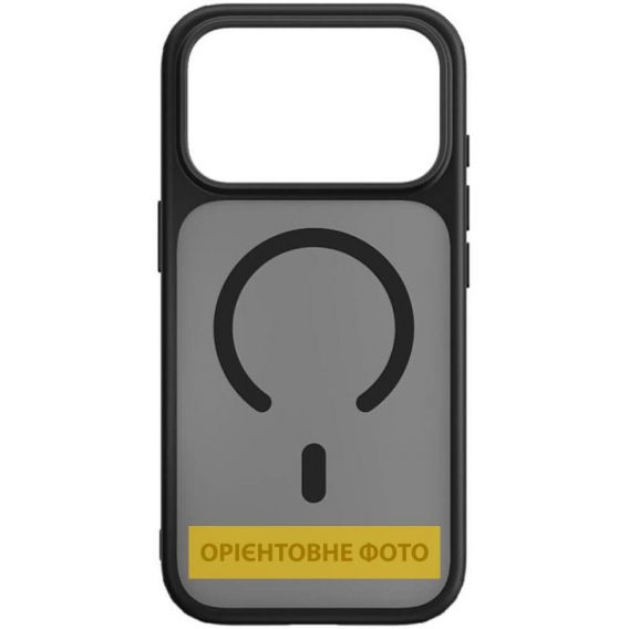 TPU+PC чохол Blueo Skin Friendly Frosted with MagSafe для Apple iPhone 17 Air, Чорний