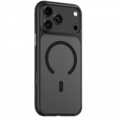 Чохол для iPhone 18 Pro Max / 17 Pro Max Blueo Skin Friendly Frosted with MagSafe, TPU та полікарбонат, чорний Чохол для iPhone 18 Pro Max / 17 Pro Max Blueo Skin Friendly Frosted with MagSafe, TPU та полікарбонат, чорний