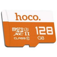 Карта пам'яті Hoco microSDXC Class 10 - 128GB (без адаптера), Orange