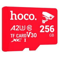Карта пам'яті Hoco microSDHC Class 10 - 256GB (без адаптера), Red