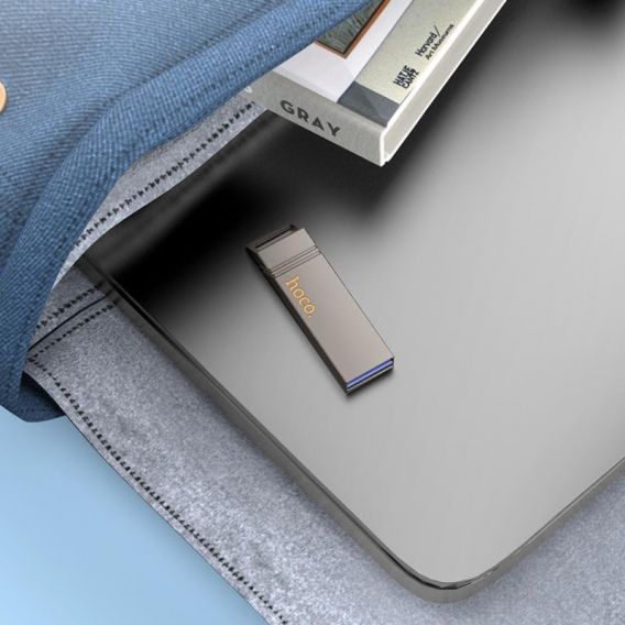 Флеш-накопичувач Hoco UD13 USB3.2 - 128GB, Gray