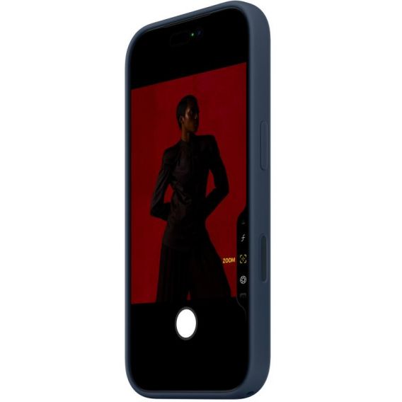 Чохол Silicone case (AAA) with Magsafe and Animation для Apple iPhone 17 Air, Midnight