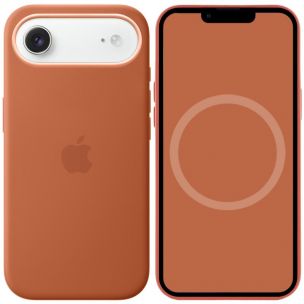 Чехол Silicone case (AAA) with Magsafe and Animation для Apple iPhone 17 Air, Terra Cotta