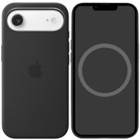 Чехол Silicone case (AAA) with Magsafe and Animation для Apple iPhone 17 Air (6.5) Black