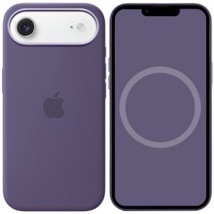 Чехол Silicone case (AAA) with Magsafe and Animation для Apple iPhone 17 Air, Purple Fog