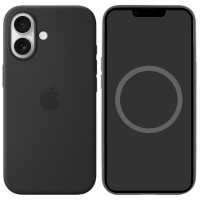 Силіконовий чохол для iPhone 17 з MagSafe & Animation (Black)