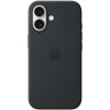 Чохол Silicone case (AAA) with Magsafe and Animation для Apple iPhone 17, Black