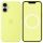 Чохол Silicone case (AAA) with Magsafe and Animation для Apple iPhone 17, Neon Yellow