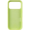 Чехол Silicone case (AAA) with Magsafe and Animation для Apple iPhone 17 Pro (6.3 дюйма) Neon Yellow