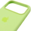 Чехол Silicone case (AAA) with Magsafe and Animation для Apple iPhone 17 Pro (6.3 дюйма) Neon Yellow