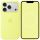 Чохол Silicone case (AAA) with Magsafe and Animation для Apple iPhone 17 Pro, Neon Yellow