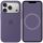 Чохол Silicone case (AAA) with Magsafe and Animation для Apple iPhone 17 Pro Max, Purple Fog