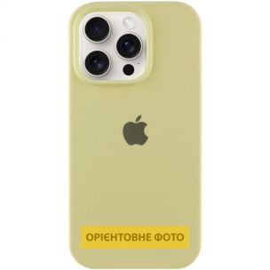 Чохол Silicone Case Full Protective (AA) для Apple iPhone 17, Жовтий / Mellow Yellow