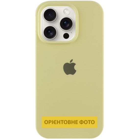 Чохол Silicone Case Full Protective (AA) для Apple iPhone 17, Жовтий / Mellow Yellow