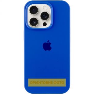 Чехол Silicone Case Full Protective (AA) для Apple iPhone 17, Синий / Capri Blue