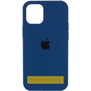 Чехол Silicone Case Full Protective (AA) для Apple iPhone 17, Синий / Deep navy