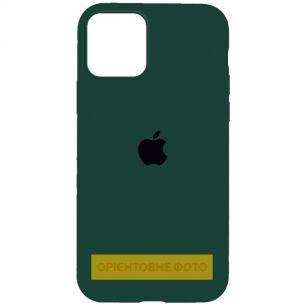 Чохол Silicone Case Full Protective (AA) для Apple iPhone 17, Зелений / Forest green