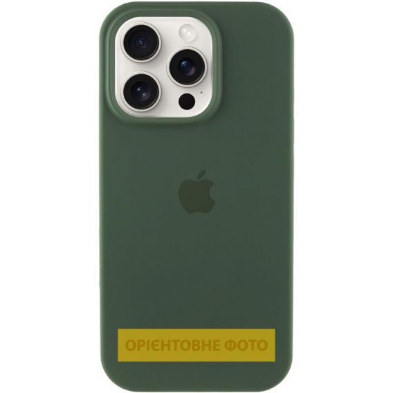 Чохол Silicone Case Full Protective (AA) для Apple iPhone 17, Зелений / Cyprus Green