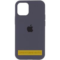 Чехол Silicone Case Full Protective (AA) для Apple iPhone 17 Air (6.5) Серый / Dark Gray