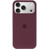 Чохол Silicone Case Full Protective (AA) для Apple iPhone 17 Pro, Бордовий / Plum
