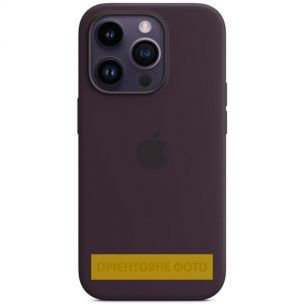 Чехол Silicone Case Full Protective (AA) для Apple iPhone 17 Pro, Фиолетовый / Elderberry