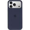 Чохол Silicone Case Full Protective (AA) для Apple iPhone 17 Pro, Темно-синій / Midnight blue