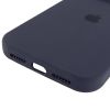 Чохол Silicone Case Full Protective (AA) для Apple iPhone 17 Pro, Темно-синій / Midnight blue