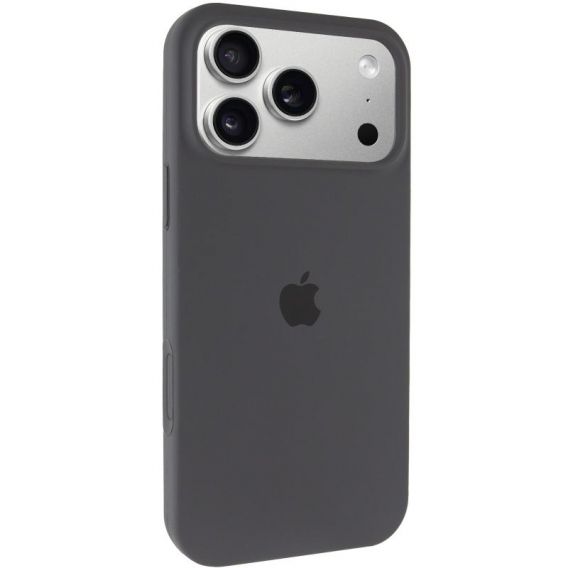 Чохол Silicone Case Full Protective (AA) для Apple iPhone 17 Pro, Сірий / Dark Gray