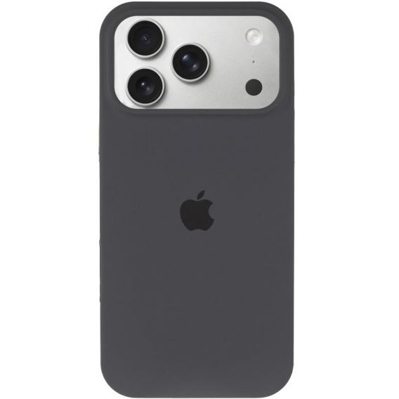Чохол Silicone Case Full Protective (AA) для Apple iPhone 17 Pro, Сірий / Dark Gray