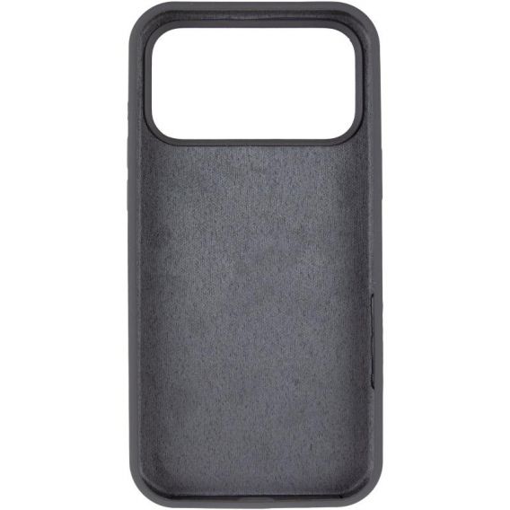 Чохол Silicone Case Full Protective (AA) для Apple iPhone 17 Pro, Сірий / Dark Gray