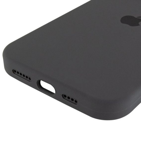 Чохол Silicone Case Full Protective (AA) для Apple iPhone 17 Pro, Сірий / Dark Gray