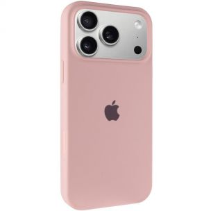 Чохол Silicone Case Full Protective (AA) Apple iPhone 17 Pro, Рожевий / Pink Sand