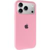 Чохол Silicone Case Full Protective (AA) для Apple iPhone 17 Pro, Рожевий / Light pink