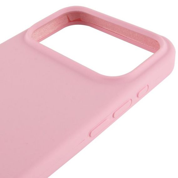 Чохол Silicone Case Full Protective (AA) для Apple iPhone 17 Pro, Рожевий / Light pink