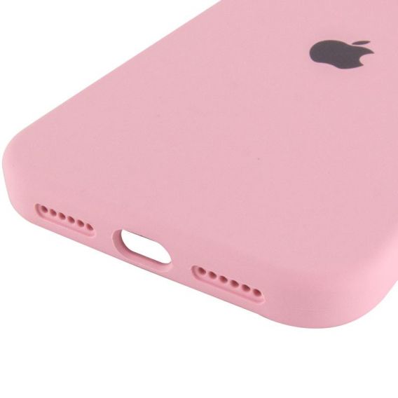 Чохол Silicone Case Full Protective (AA) для Apple iPhone 17 Pro, Рожевий / Light pink