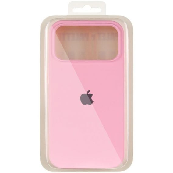 Чохол Silicone Case Full Protective (AA) для Apple iPhone 17 Pro, Рожевий / Light pink
